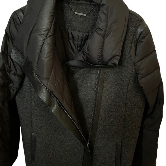 Elie Tahari Wool Blend Long Coat - Picture 3 of 8